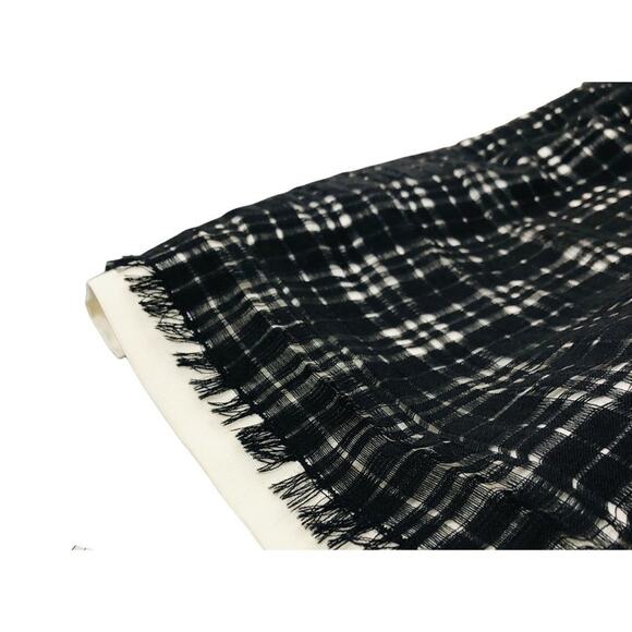 Anna Molinari silk blend hatch print career business pencil skirt Italian SIZE 4 - Picture 7 of 11